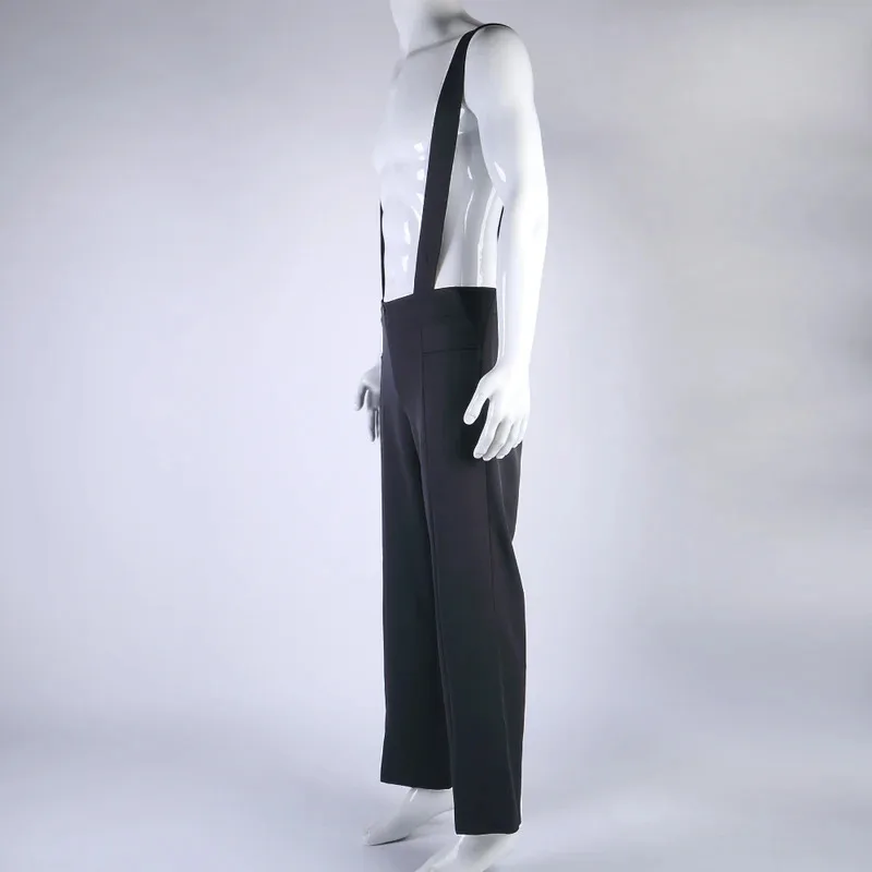 

DY20Cosplay The Next Generation Premier Line Uniform Pant Bib Pants TNG Men Adult Trousers Rompers Halloween Party Prop25