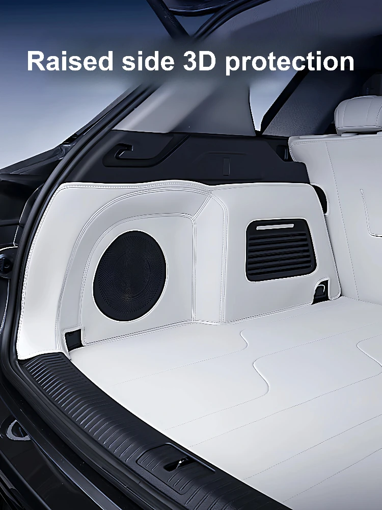 

Коврик в багажник для VOYAH FREE+ 2025: Полностью закрывающий грузовой отсек, из кожи Nappa, водонепроницаемый и устойчивый к царапинам, аксессуар для багажника