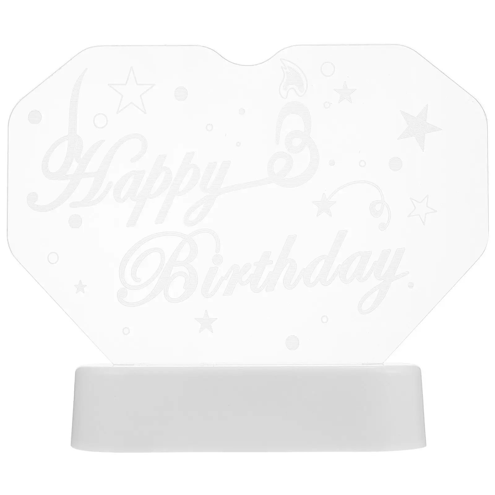 

Светодиодная вывеска с надписью «С Днем Рождения», праздничное украшение для помещений, для вечеринок, встреч, спален, гостиных, подарок