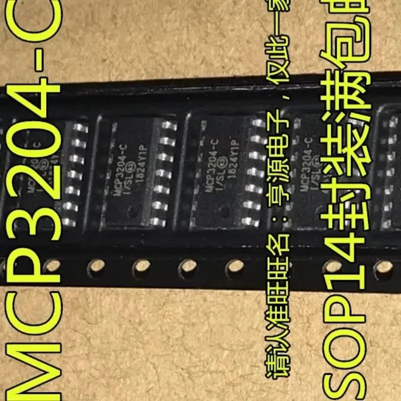5 وعاء/وحدة MCP3204-CI/SL MCP3204-C MCP3204 SOP-14 MCP3204-CI/SL TSSOP-14 جديد الأصلي في المخزون يمكن الطلب