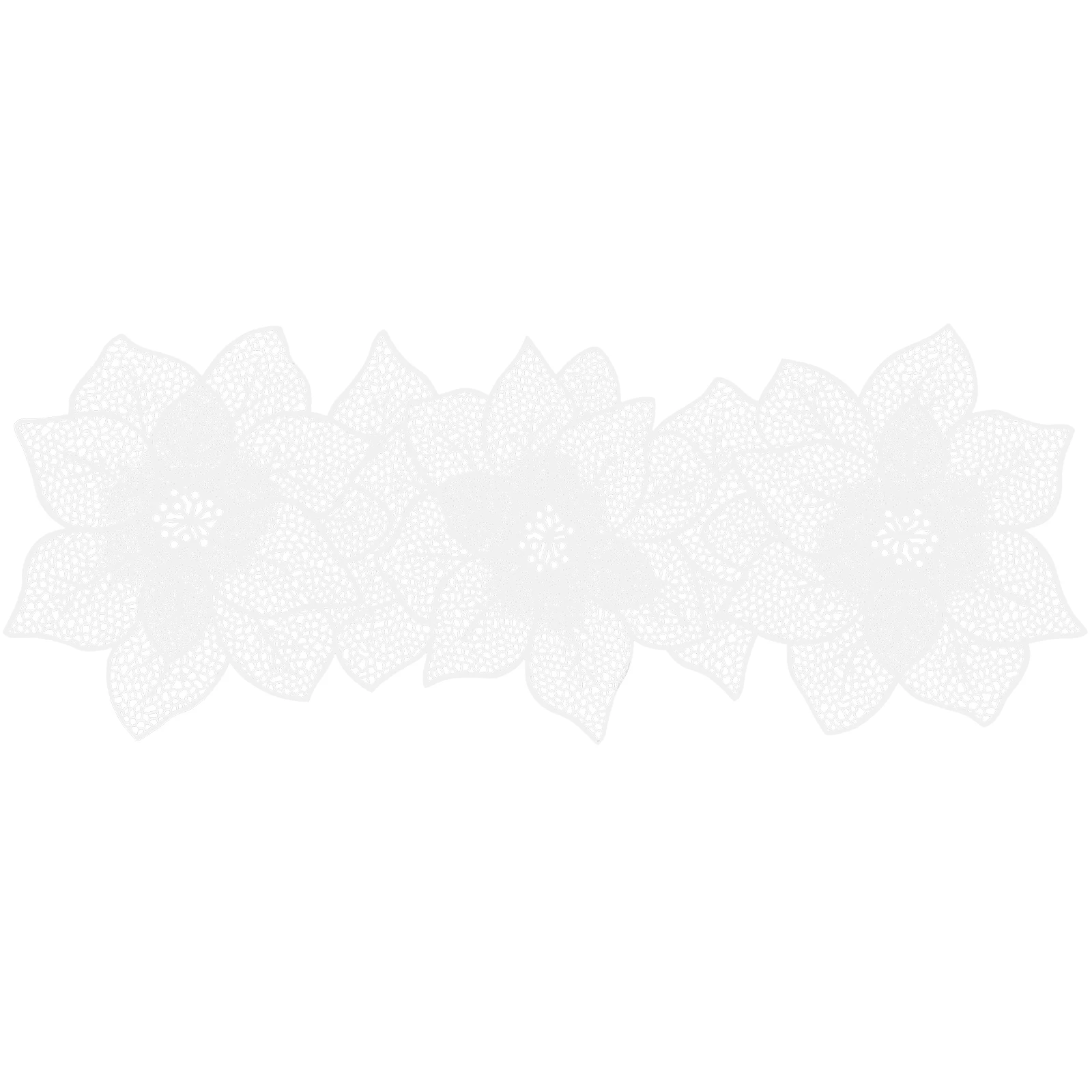 

1pcs Hollow Place Mat Nordic Stylerustic Table Runner Heat Resistant Dining Mat Coffee Accessories Decorative Table Placemats