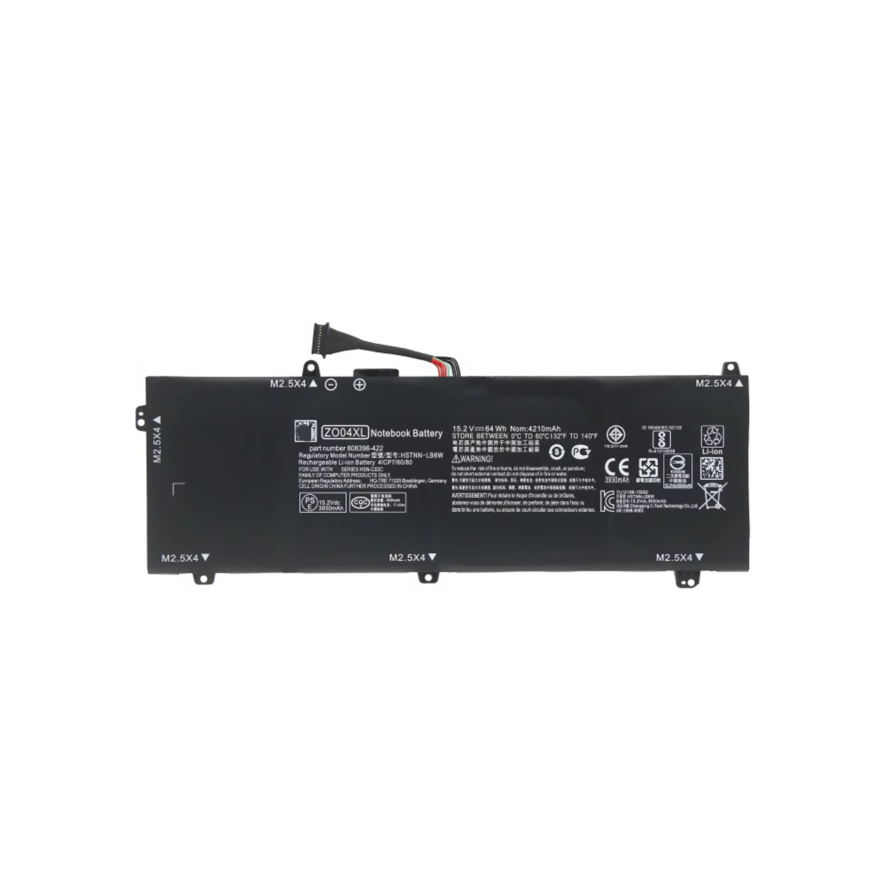For Z004XL ZO04XL HSTNN-LB6W HSTNN-C02C/CS8C/C88C 808450-002