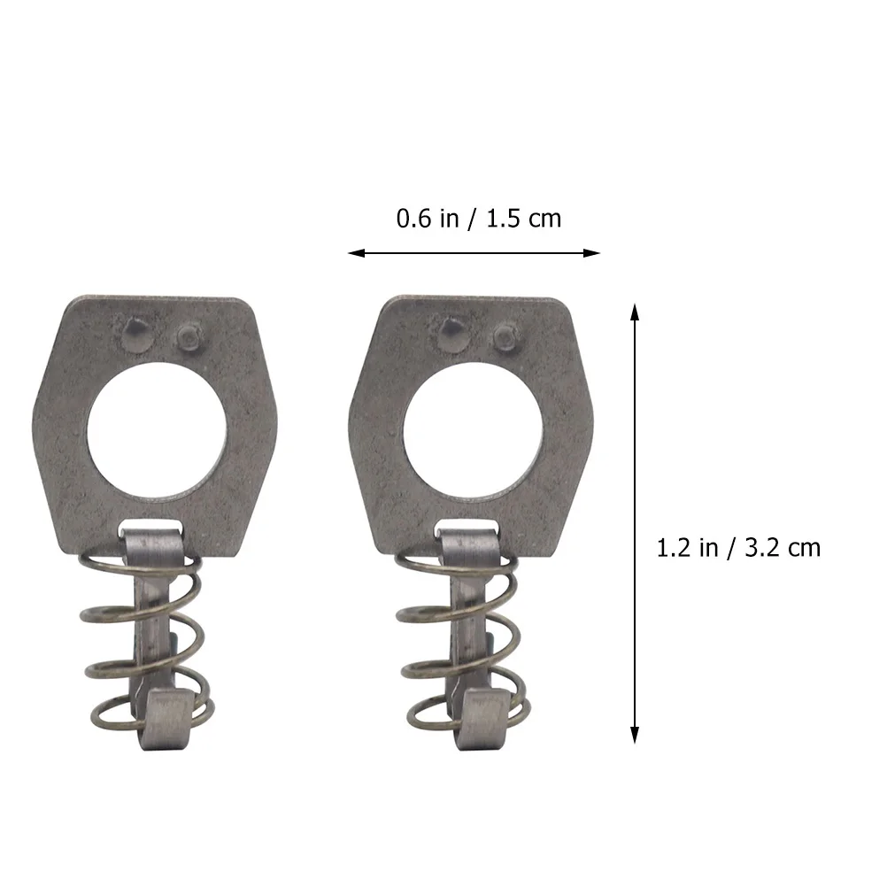 2 قطعة مزلاج باب سخان المياه Rv قفل كامة من الفولاذ المقاوم للصدأ لملحقات المقطورة لون فضي يناسب موديلات مختلفة سهلة #1