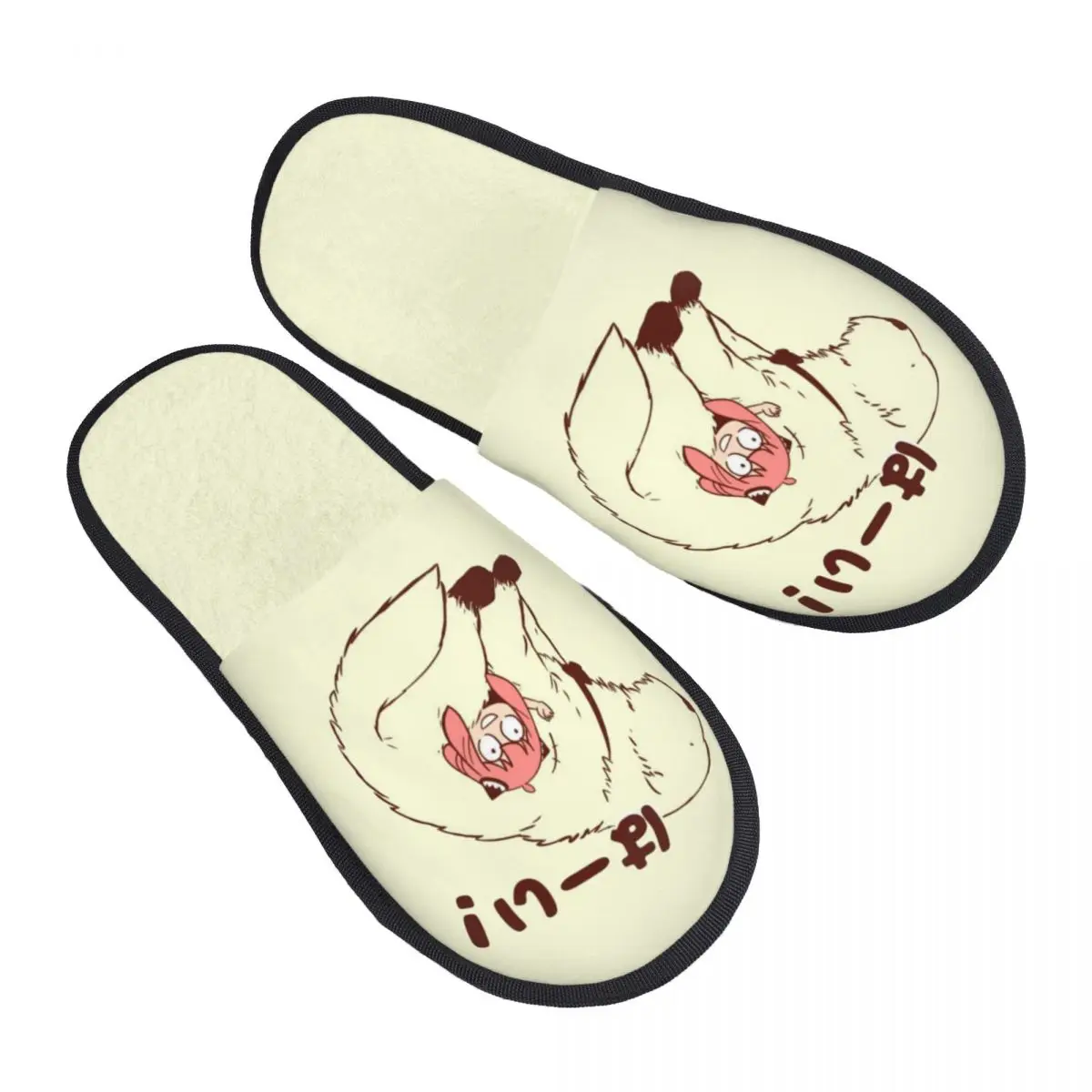 Custom Spy X Family Forger Soft Scuff Memory Foam Slippers Women Anime Spa House Shoes