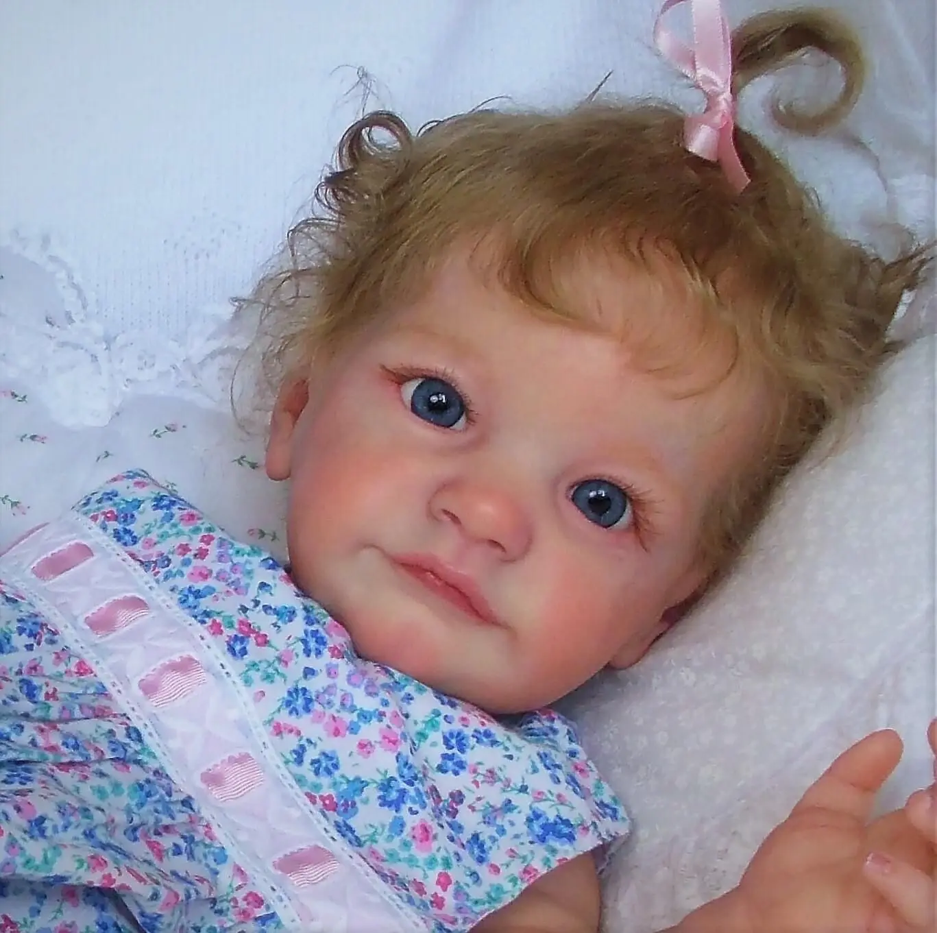 

Finished Doll 60CM Bebe Reborn Doll Tobiah 100% Hand Paint Doll with Genesis 3D Skin Multiple Layers Painting Visible Veins Doll