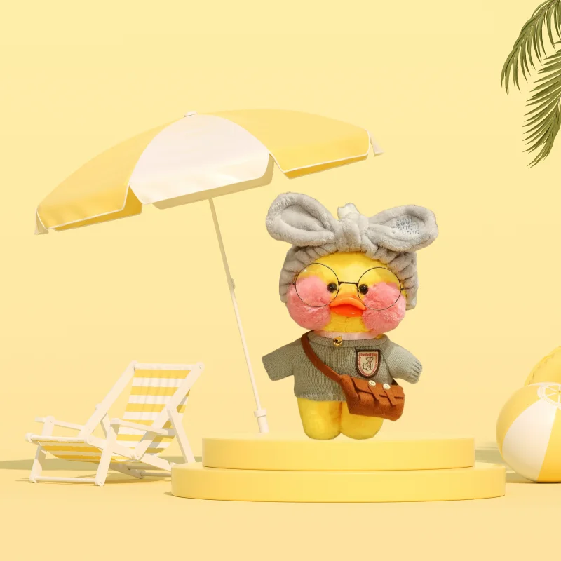 30cm Pato Plush Lalafanfan Duck Cute Stuffed Toys yellow Duck Hug  Flifan Duck Kawaii Plushes Animal Plushies Pillow Soft Toy