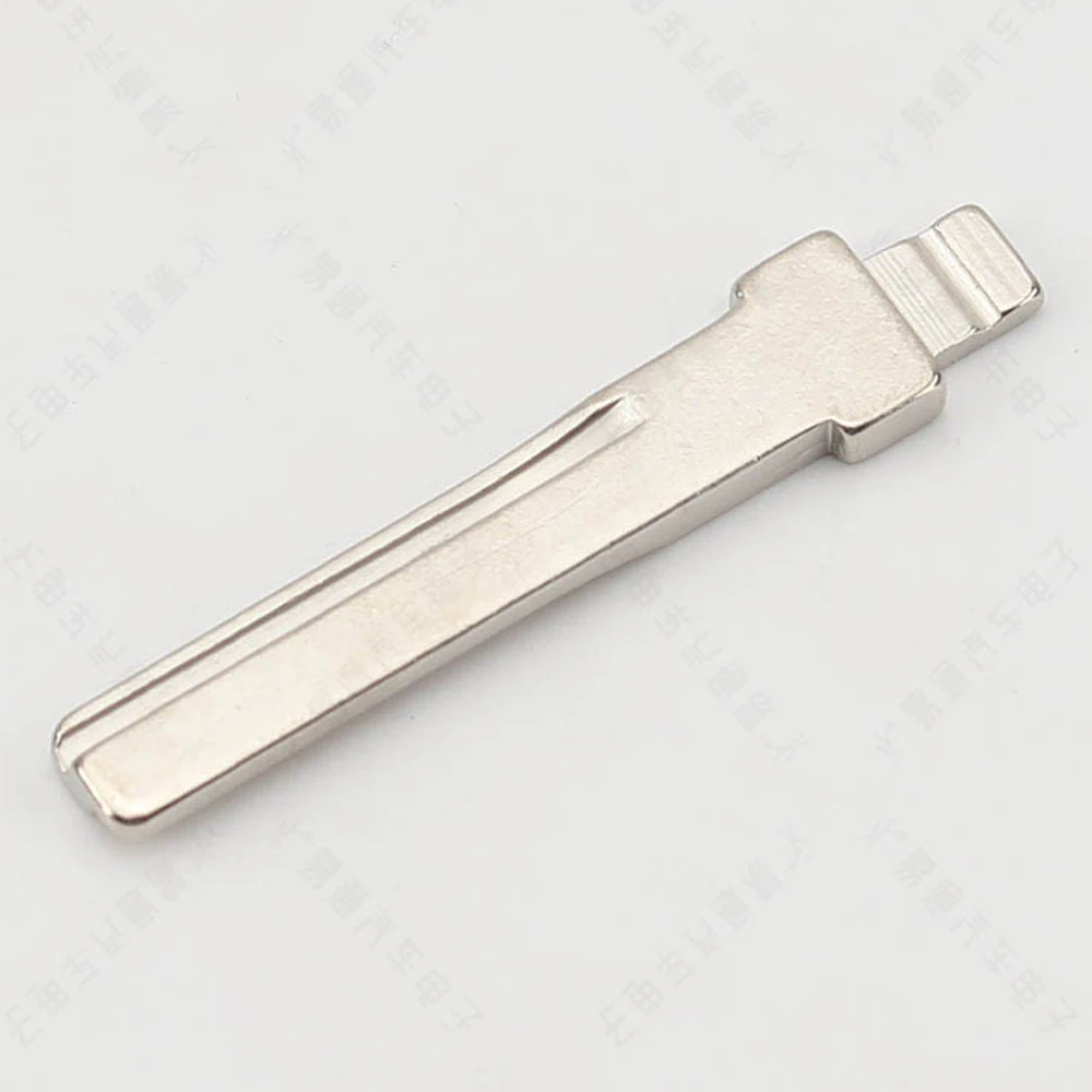 JMCKJ 10pcs 1005# HU56 Metal Uncut Blank Flip Remote Key Blade For Volvo XC60 S90 3.5mm for keydiy KD xhorse VVDI JMD