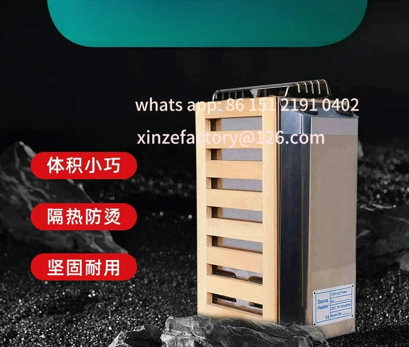 

Customizable Stove Stainless Steel Mini Sauna Dry Household Bathroom Internal Control Stove Sauna