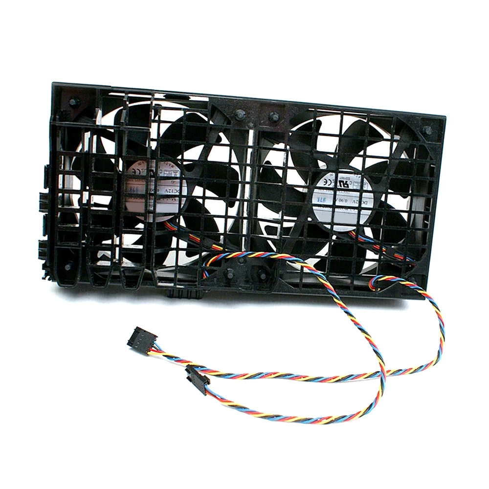 

Dual Fan Assembly For DELL For Precision T3500 T5500 Mini Tower Form Factor 0HW856 HW856 CP232