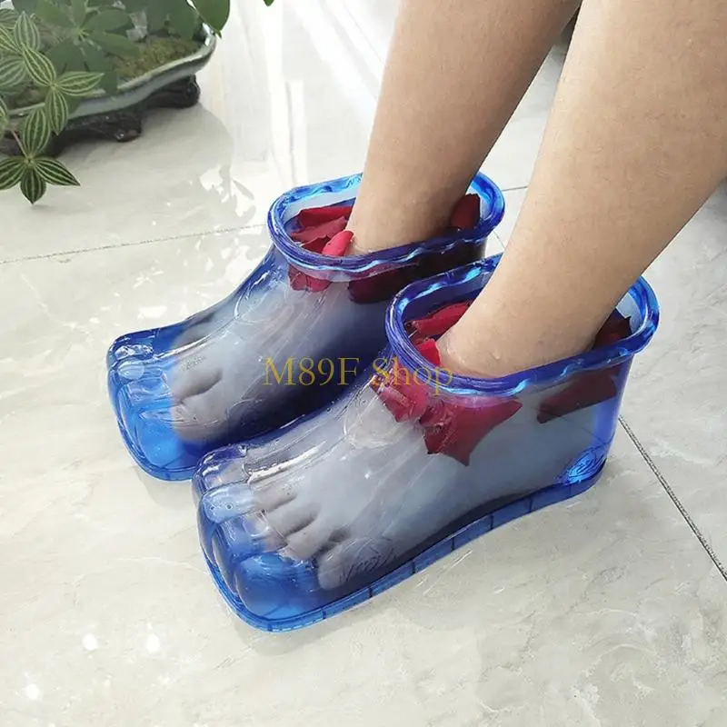 M89F Durability Plastic Foot Bath Shoes Keep Water Warm Longer For Cold Day Comfort