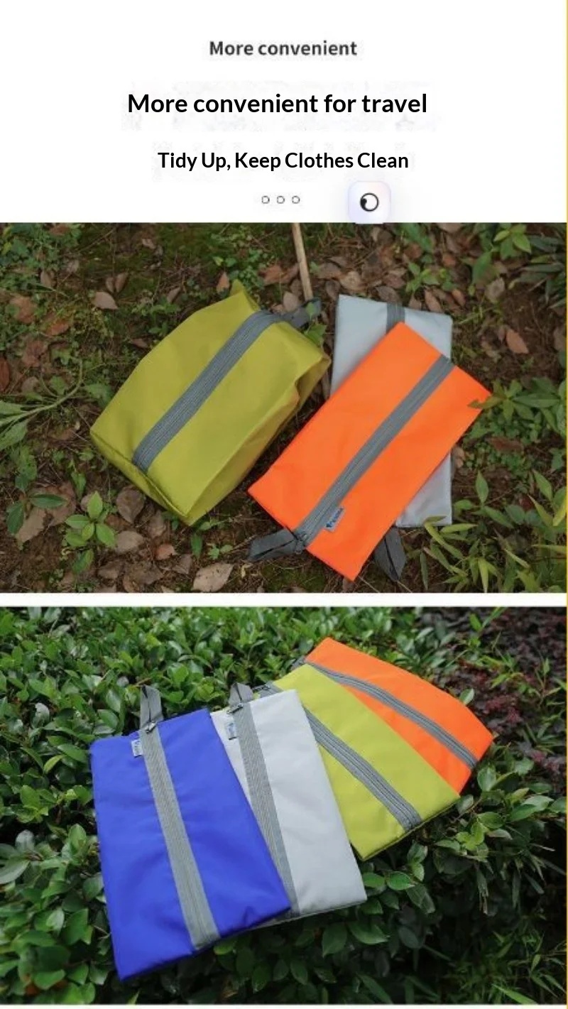 Homefish Ultraleichte, langlebige, wasserdichte Oxford-Tasche mit großem Fassungsvermögen für Outdoor-Camping, Wandern, Reisen, Schwimmen, Aufbewahrungs-Organizer-Set – Detail 1