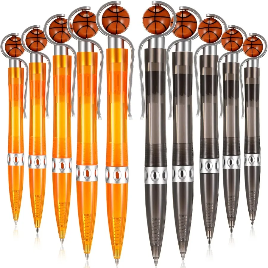 

20 шт. баскетбольная ручка, спортивные шариковые ручки, баскетбольная вечеринка Favo, спортивная ручка Souveni с черными чернилами для офисного стола, забавная Stat