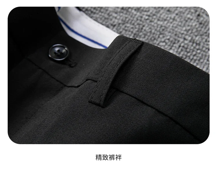 Marken-Formelle Shorts für Herren Koreanische Business-Shorts Lässige Chino-Shorts Herren Büro-Hosen Coole Atmungsaktive Sommer-Arbeitskleidung – Detail 11