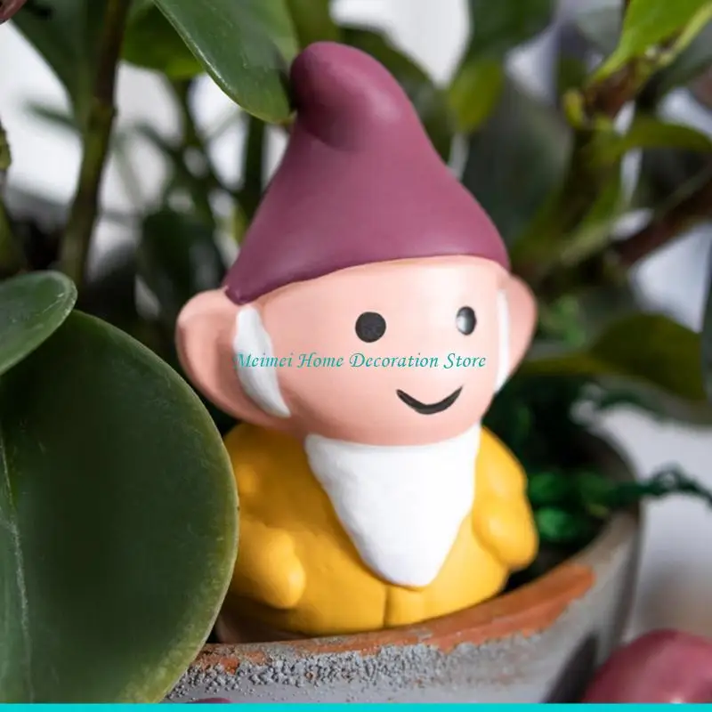 

H7BF 7 шт. самополивающиеся растения поливные шары гномы автоматические колья для капельного орошения