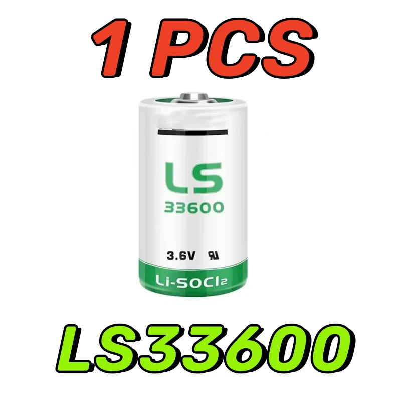 1PCS New Original For SAFT LS33600 ER34615 Size D 3.6V 17000mAh Lithium Battery Non-rechargeable PLC Batteries