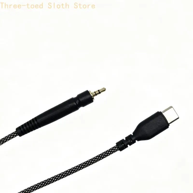 USB-C-Headset-Kabel, geflochtenes Ersatzkabel für GSP350 GSP500/600/670 E74A – Detail 5