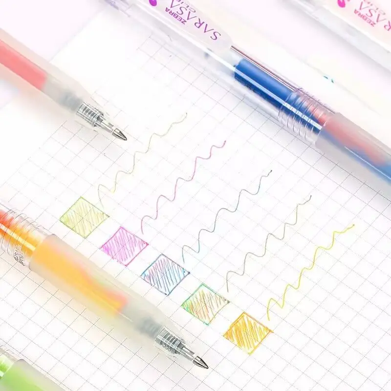 5 шт./набор, гелевые ручки для рисования, 0,5 мм