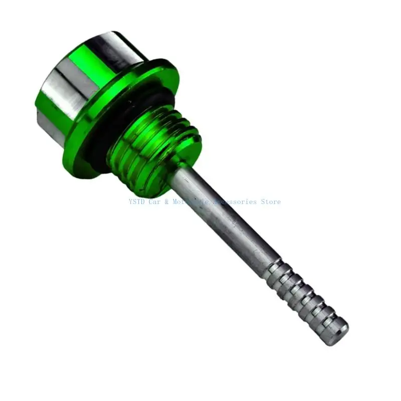 L5BC الألومنيوم مقياس مستوى مقياس متر محرك علبة المرافق قياس مستوى الزيت للسكوتر