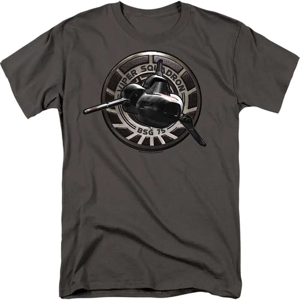 

BATTLESTAR GALACTICA SQUADRON Licensed Adult Men's Graphic Tee Shirt SM-5XL