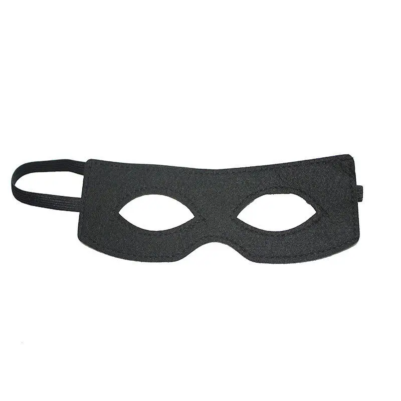 Multicolor Felt หน้ากาก Eye หน้ากากครึ่งหน้ากากผู้ใหญ่เด็ก COSPLAY Props กับริบบิ้นยืดหยุ่นสําหรับชายหญิงฮาโลวีน Masquerade PARTY