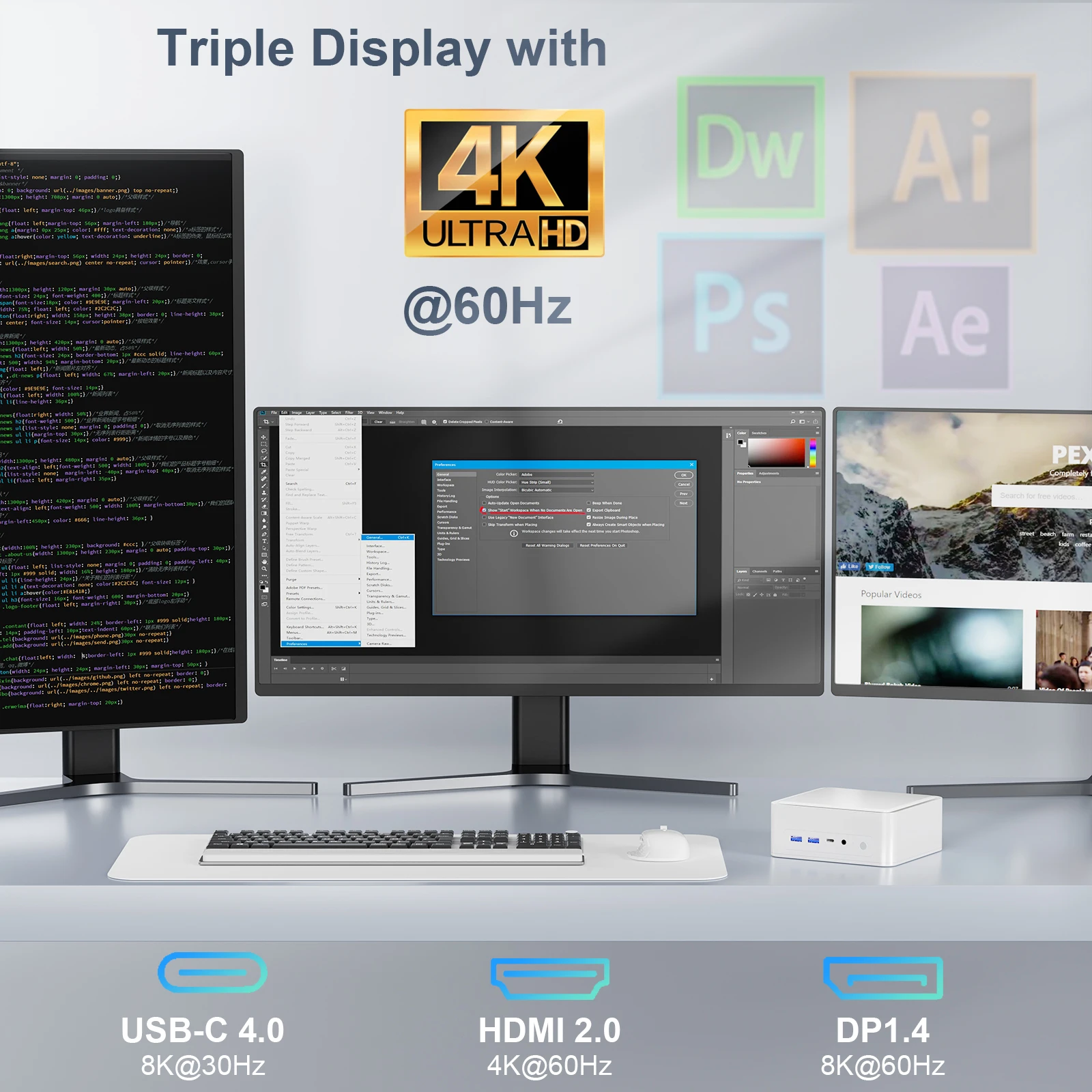 SZBOX Z66 AMD R5 6600H كمبيوتر صغير DDR5 5600Mhz M.2 2280 NVME SSD PCIE3.0 Wins11Pro USB4.0 WIFI6 BT5.2 لعبة كمبيوتر مكتبي