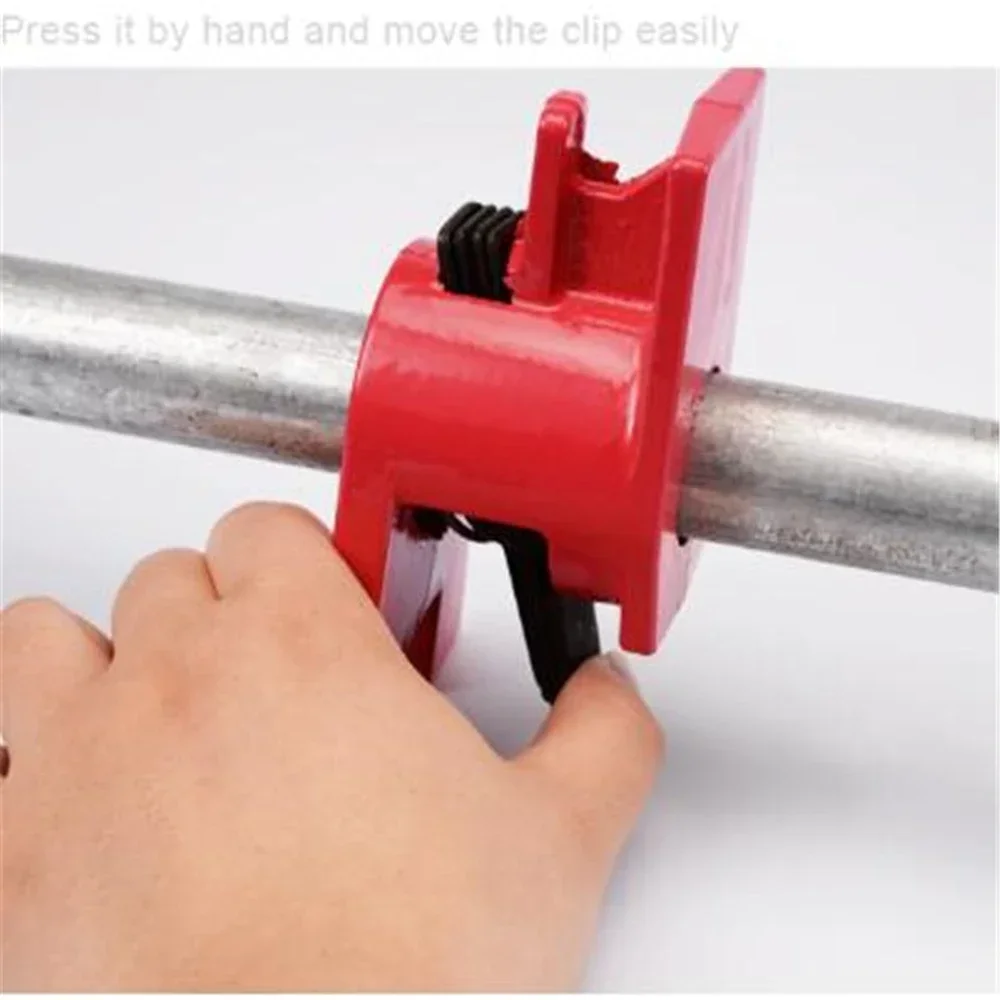 1pcs for Discrete Pipe Clamp Round Pipe Quickly Adjustable Pipe Clamp Hand Cranking Woodwork Fixture Panel Powerful Fixing 6#