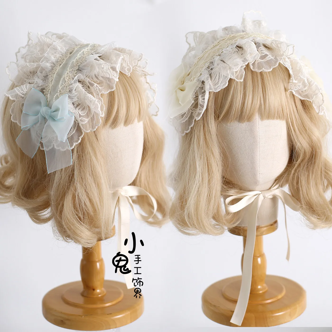 Multicolor Original Lolita Headband Sweet Lace Bow CLA Style Cute Ballet Style Summer Butterfly Flower Island Butterfly