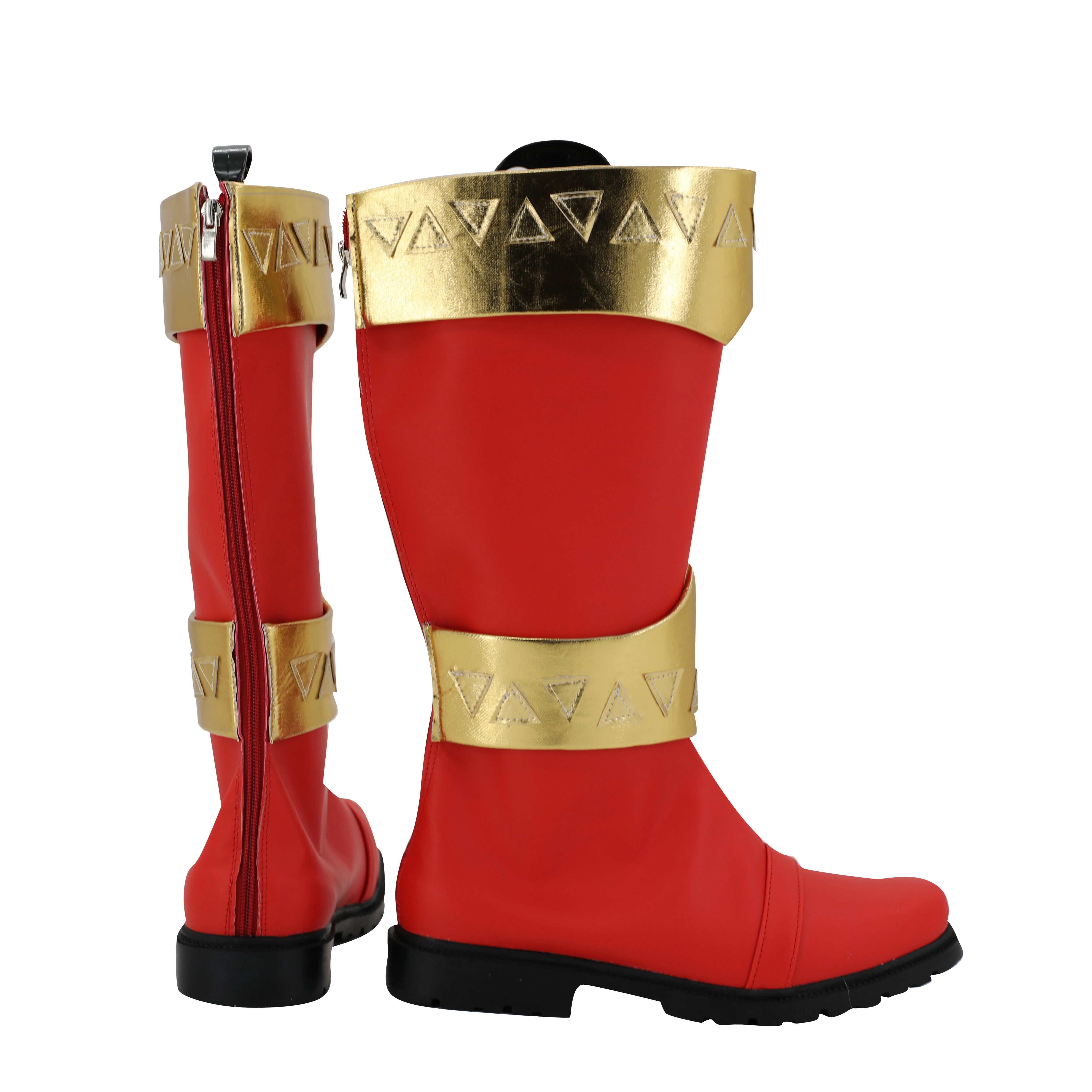 Anime Super Sentai Go-onger Go-On Red Sosuke Esumi Cosplay Boots Shoes Halloween Cosplay Prop Custom Made