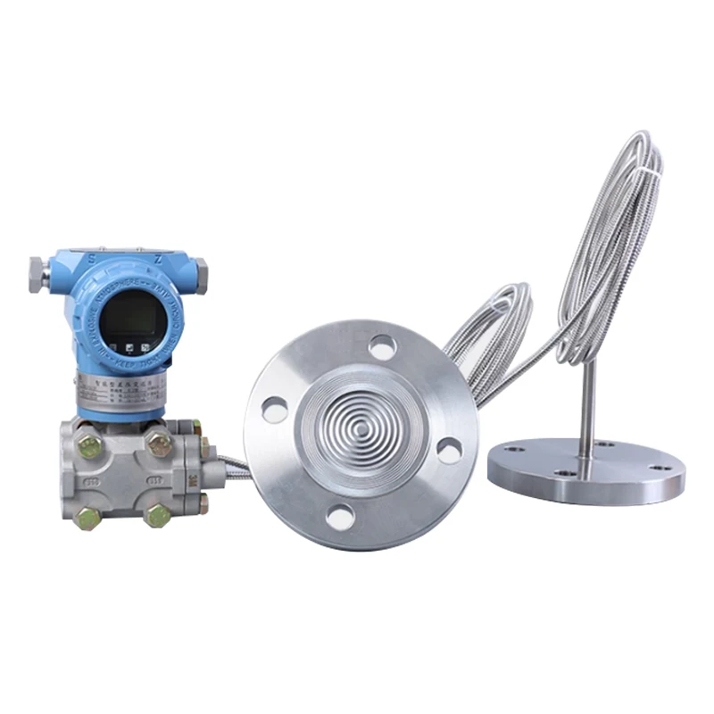 Double Flange Diaphragm Liquid Level Differential Pressure Transmitter 0-1000h2o Level Transmitter