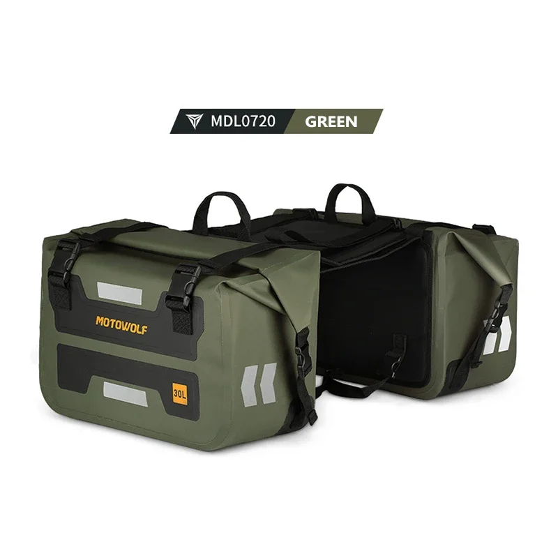 Alforja Universal para motocicleta, bolsa impermeable para equipaje al aire libre, compatible con BMW R1300GS R1200GS R1250GS AD