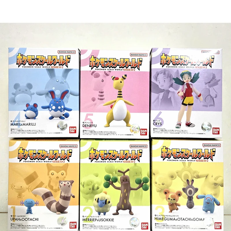 

Bandai Pokemon Scale World Candy Toy Chengdu Area2 Action Figure Model Gifts Toy Collection for Kids