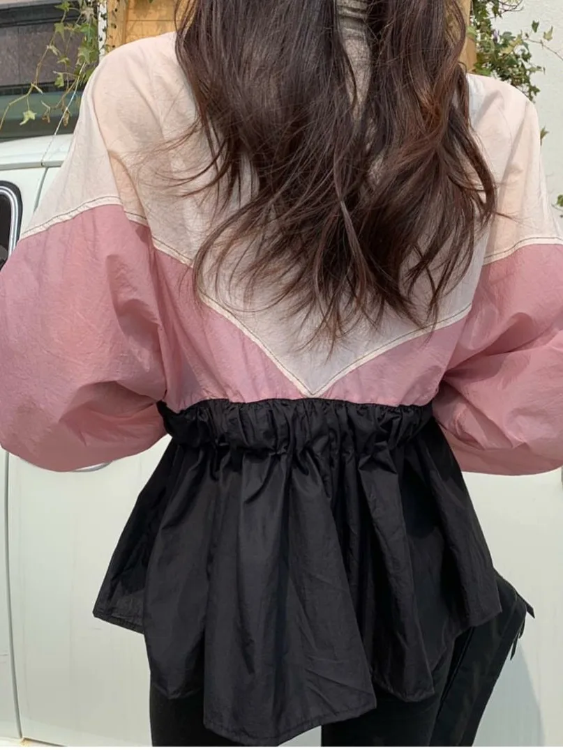 

Korean Sle Loose Casual ort Coat Women's Faionable Thin Sun Protection irt Waist Inward Outerwear for Autumn