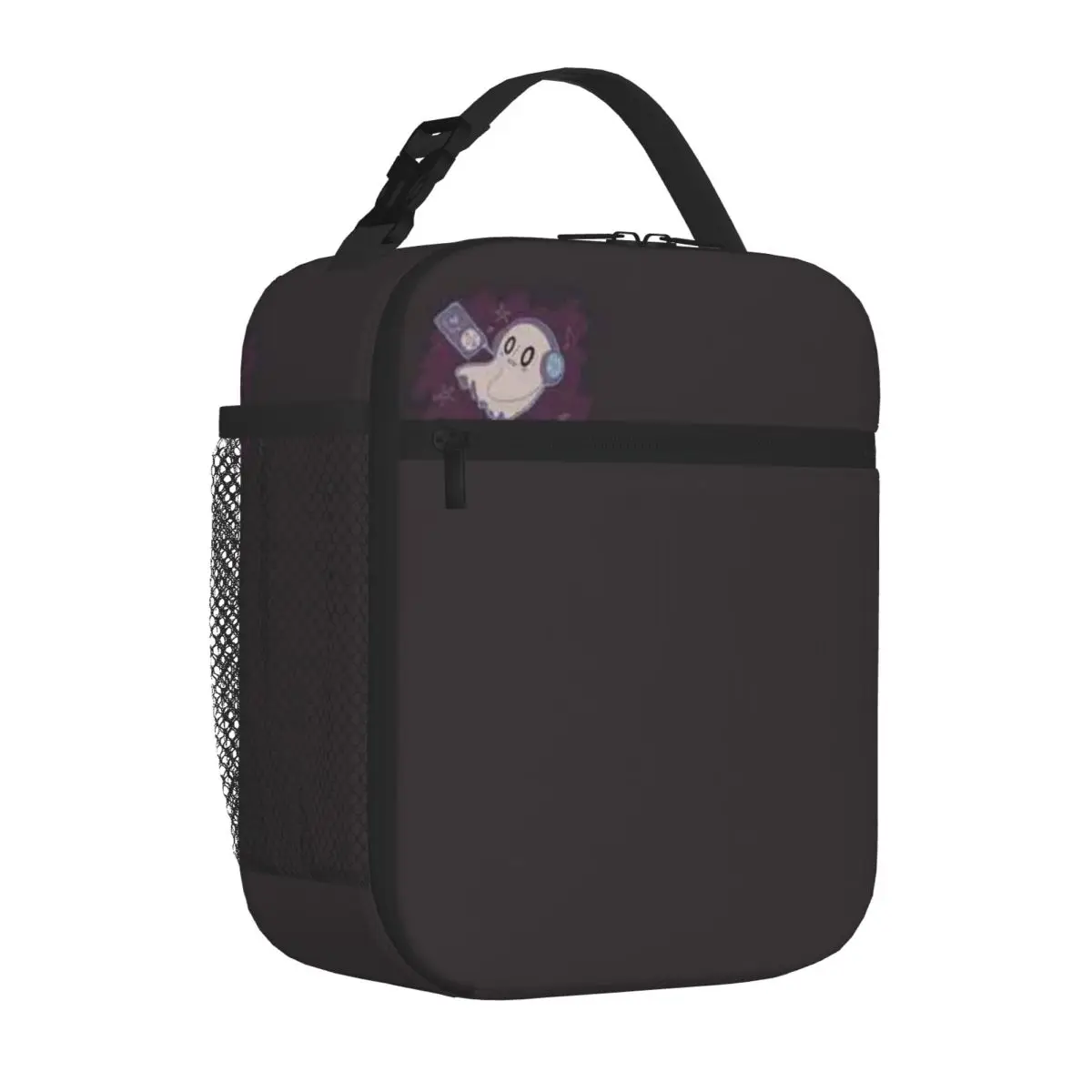 Bestselling Napstablook With Mp3 Marble Print Lunch Tote Train Ride Thermal Tote
