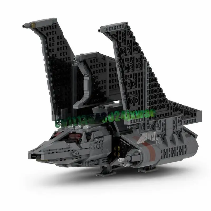 1906Parts Havoc Marauder Space Ship MOC Model Custom Puzzle DIY Assembly Educational Toy Popular Gift Collection Display Bricks