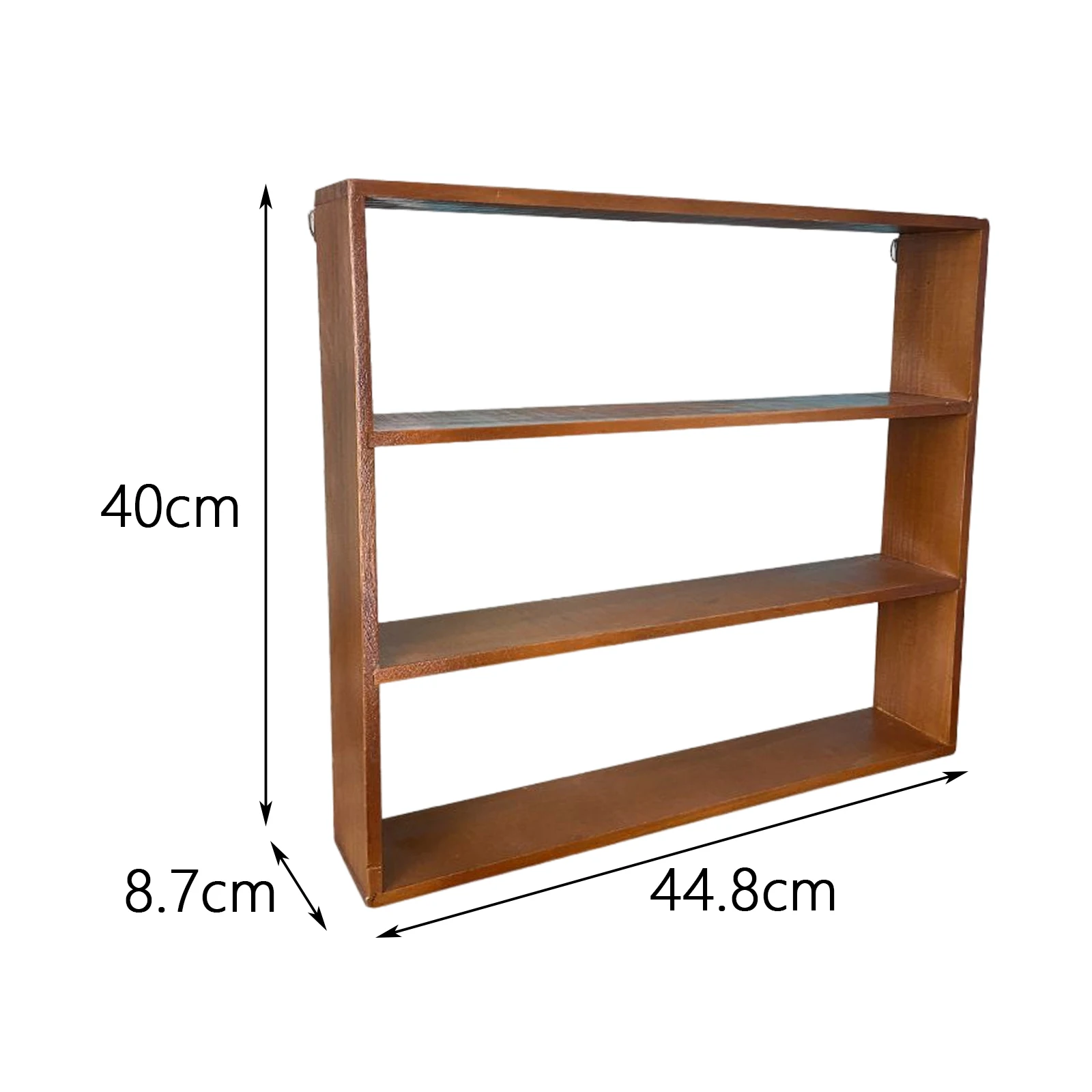 Showcase Collectibles Display Rack, Desktop Wood Display Shelf Organizer ,Practical 3 Tiers for Doll Figure Cabinet Cosmetic