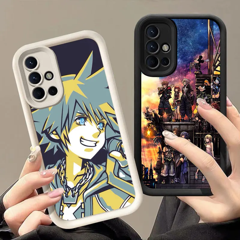 Kingdom Hearts Sky Eye Stairs Soft Silicone Phone Case For Samsung Galaxy S20 S21 S23 S24 FE S22 S25 Plus Ultra