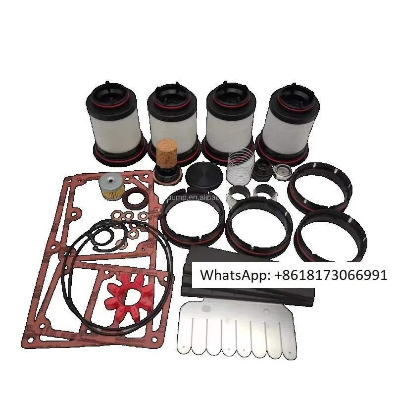 VC50, VC75, VC100 overhaul package, vulnerable parts with filter blade seal repair parts for vacuum pumps