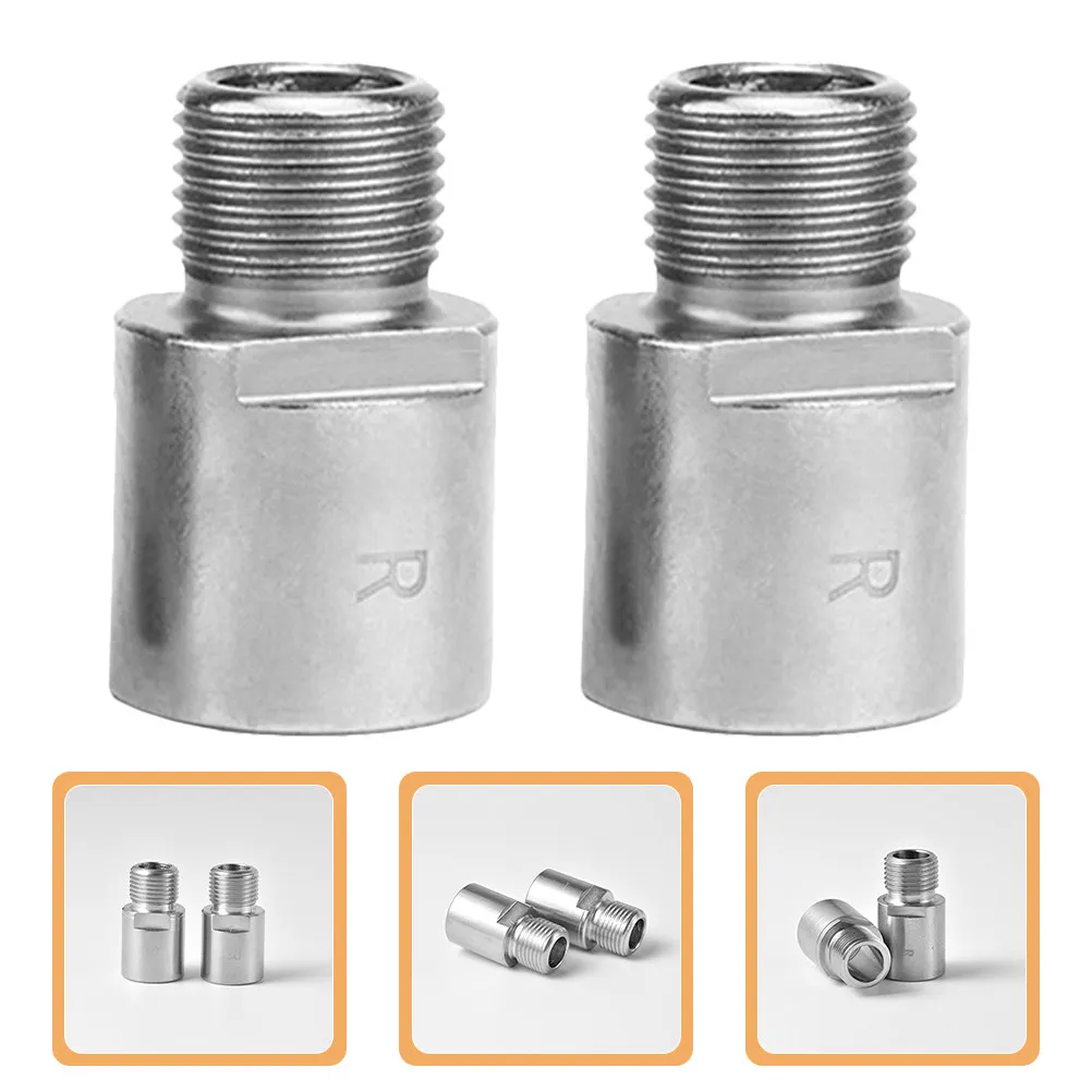 

4pcs Bicycle Pedal Extenders 20Mm Extension Chrome Steel Bike Pedals Adapter For Mountain Bike Durable Wear Resistant