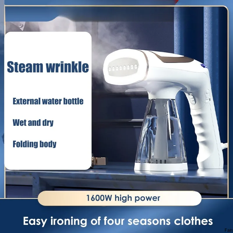 Steam Iron 110-220V Portable 250ml Water Tank Travel Mini Folding Flat Iron 1600W Home Handheld Clothes Steam Iron