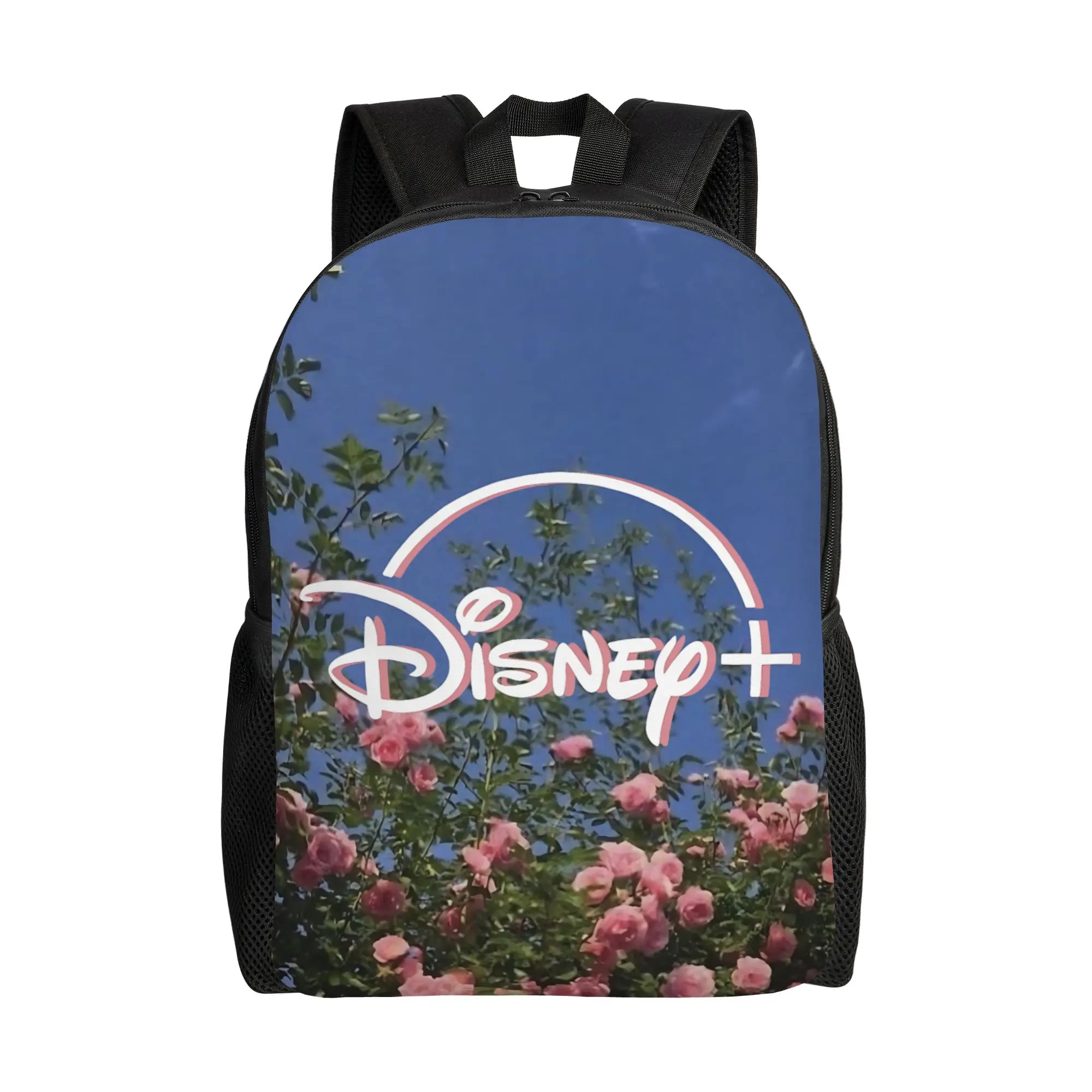

1PC Backpack Colorful Disney Logo Daypack Daily Outdoor Sturdy Shoulder Rucksack