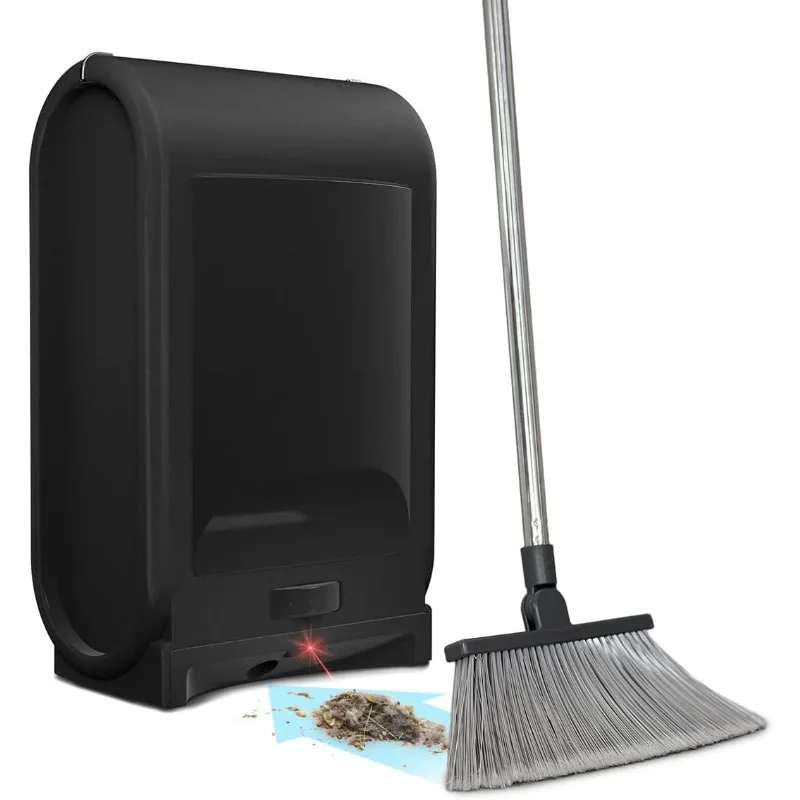 Touchless Vacuum Automatic Dustpan - Ultra Fast & Powerful - Great for Sweeping Salon Pet Hair Food Dirt Kitchen