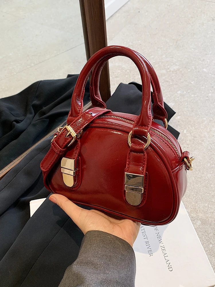 

High Quality Versatile Single Shoulder Bag for Women PU Leather Zipper Design Female Handbags 2024 New Lady Crossbody Bag