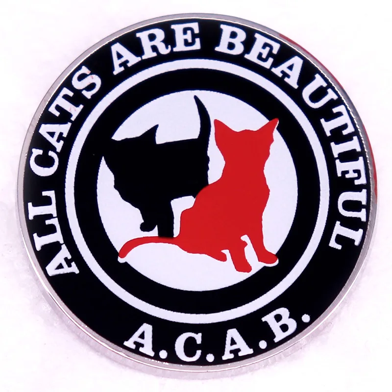 all cats are beautiful Enamel Pin badge brooch kitty mom accessories