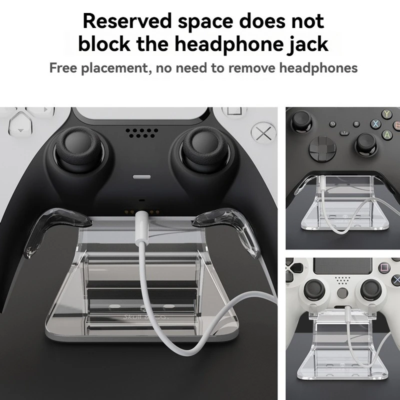 Stojak na kontrolery Skull & Co. Phantom Stand Rack do PS5, Xbox, Switch Pro, Gampad, słuchawki i inne akcesoria gamingowe — zdjęcie produktu 4