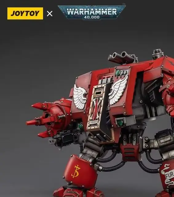 【Vorverkauf】Original JOYTOY 1/18 Actionfigur Warhammer 40000 Blood Angels Furioso Dreadnought Brother Samel Ornament Collection