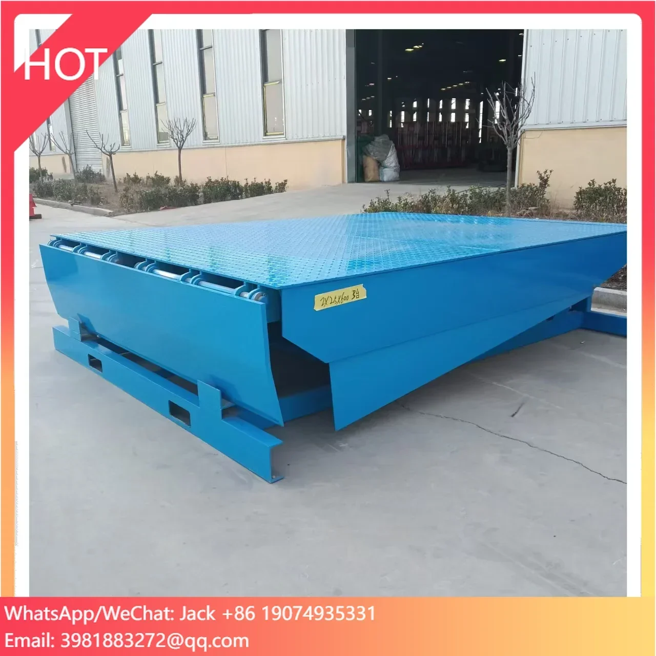 DCQG-6/8/10/12 TON Material manejo elevación tirando posicionamiento mesas elevadoras gran oferta puente de embarque fijo a buen precio