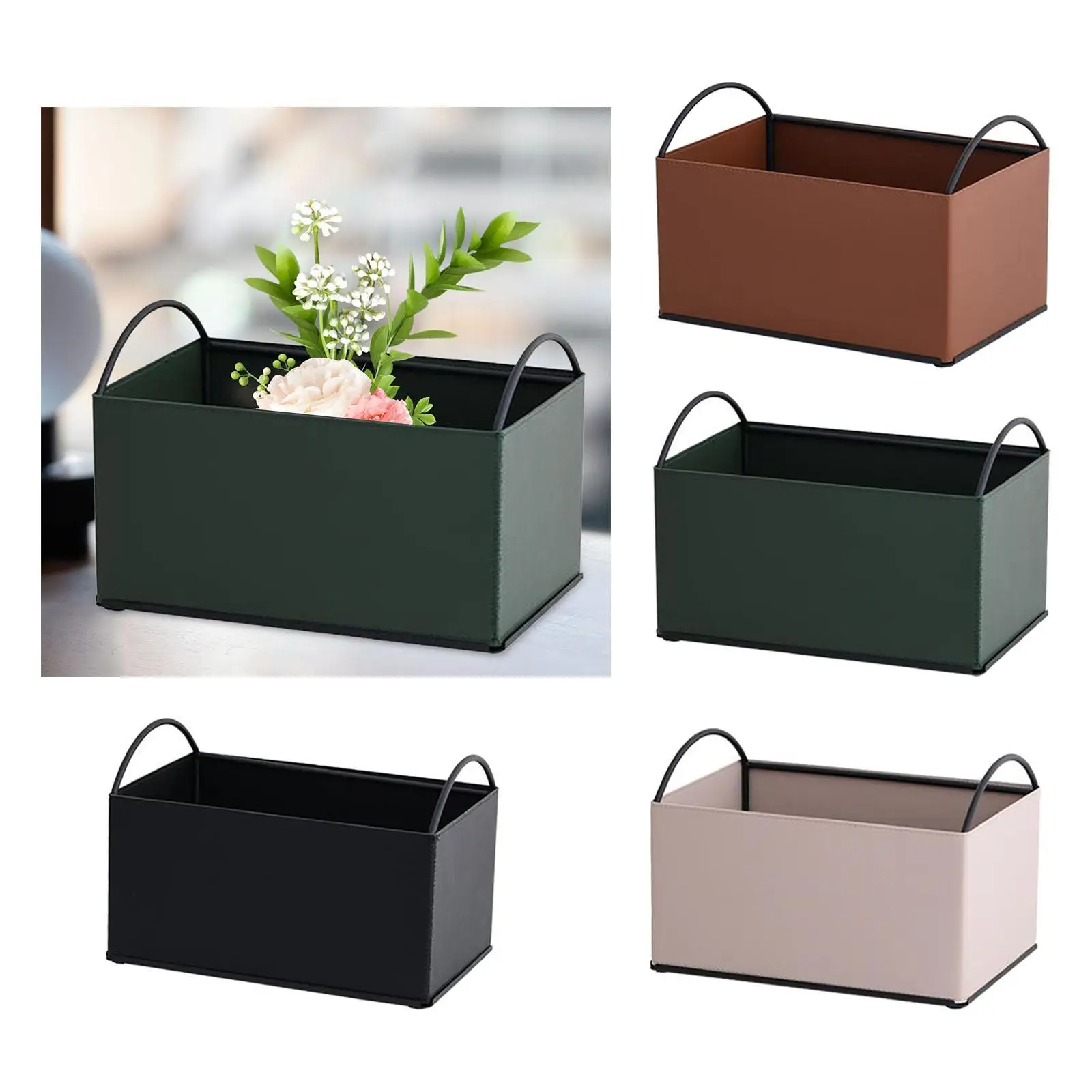 

Desktop Storage Organizer Countertop Organizer Decorative Elegant Stylish Valet Tray Organizer for Vanity NightStand Table Home