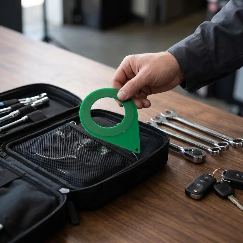 Car Key Chip Detector Test Coil Professional ECU Induction Signal Tester Portable Auto Immobiliser System Check Tool for Mechan