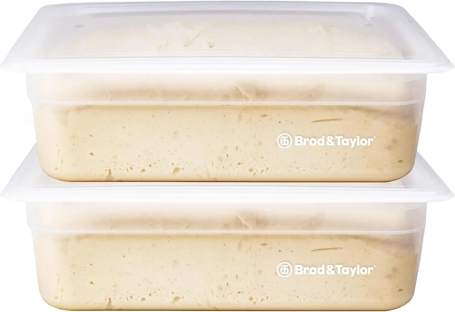 

Proofing Container (2 Pack) With 6L Capacity, Fits Up to 3000 Grams of Dough – Dough Box for Bread