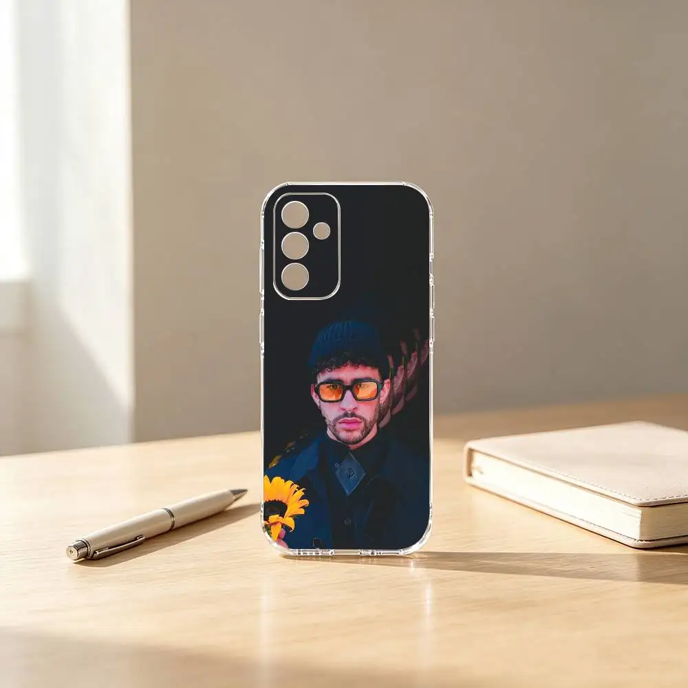 R-Rapper B-Bad B-Bunny Phone Case For SamsungA10,12,20,21S,30,31,40,50,51,52,70,71 Transparent Cover Gift